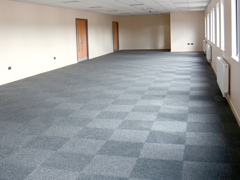 Modular Building Flooring Commercial Carpet Tiles